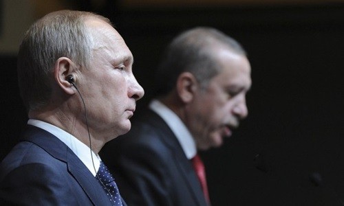 Nếu muốn trừng phạt Thổ Nhĩ Kỳ, ông Putin được dự đoán sẽ thực thi những biện pháp nhằm đánh vào các lợi ích của quốc gia này. Ảnh minh họa: Reuters
