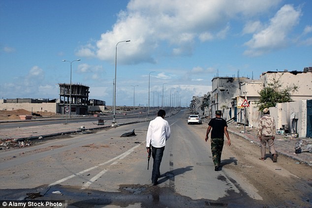 Các thủ lĩnh của IS bị tiêu diệt tại thành phố Sirte, Libya (Ảnh: Daily Mail)