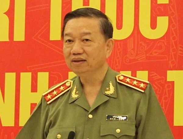 Thượng tướng Tô Lâm. (Nguồn: TTXVN)