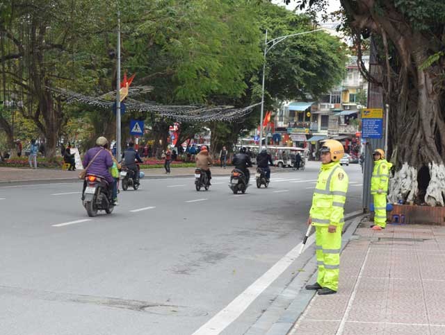 Từ ngày 15/2, Thông tư 01 của Bộ Công an quy định nhiệm vụ, quyền hạn của cảnh sát giao thông chính thức có hiệu lực (Ảnh minh họa)