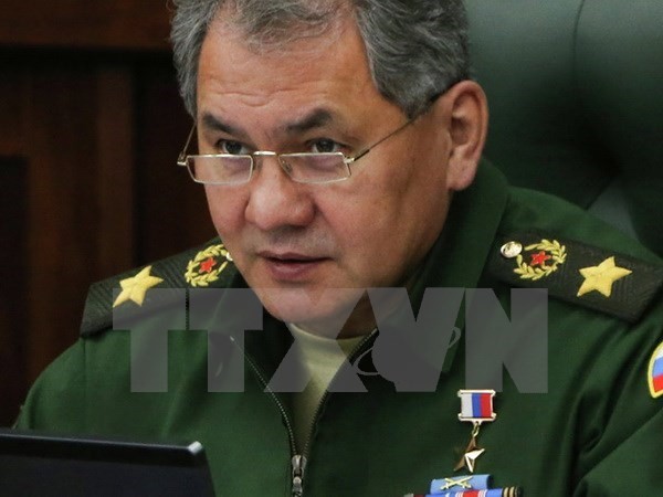 Bộ trưởng Quốc phòng Nga Sergei Shoigu. (Nguồn: AFP/TTXVN)