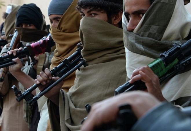 Các tay súng Taliban. (Ảnh: AFP)