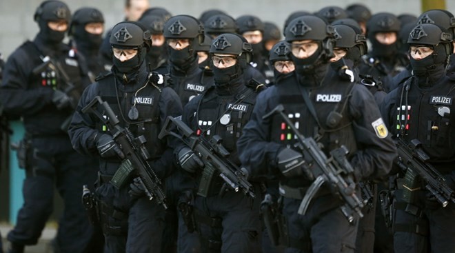 Cảnh sát chống khủng bố của Đức. (Nguồn: Reuters) 