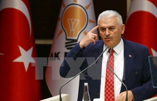 Thủ tướng Thổ Nhĩ Kỳ Binali Yildirim. (Nguồn: AFP/TTXVN)