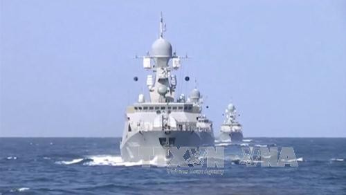 Một số tàu chiến của Nga. Ảnh: Reuters/TTXVN.