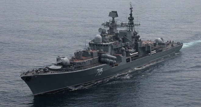 Một chiếc tàu chiến của Nga. (Nguồn: Sputnik)
