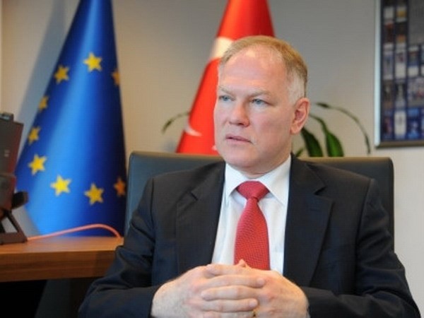 Đại sứ Thổ Nhĩ Kỳ tại EU Selim Yenel. (Nguồn: AP)