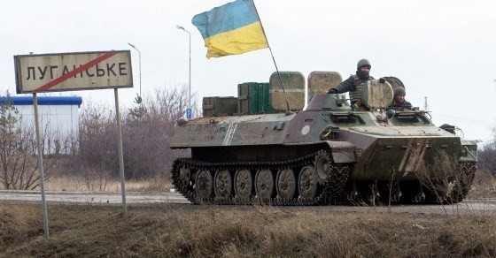 Xe tăng của quân đội Ukraine. (Nguồn: Vocativ.com) 
