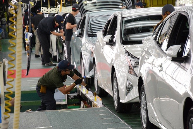 Nhà máy xanh sản xuất xe xanh của Toyota tại Nhật Bản