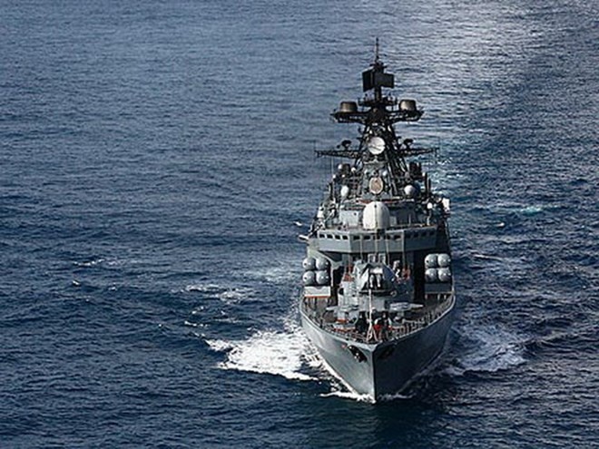 Tàu chiến thuộc Hạm đội Phương Bắc. (Nguồn: tvzvezda.ru)