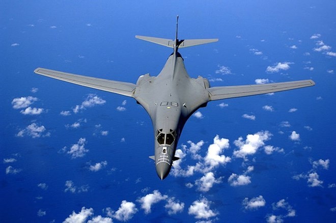 Máy bay ném bom chiến lược B-1B. Nguồn: Wikipedia.