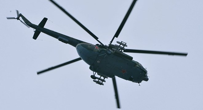 Máy bay trực thăng Mi-8 của Nga. (Nguồn: Sputnik)