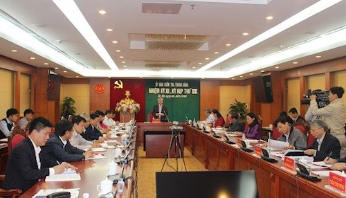 Kỳ họp thứ 8 của Ủy ban Kiểm tra Trung ương.