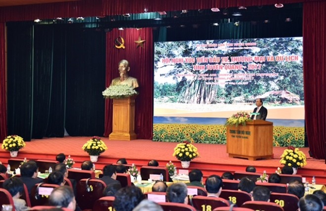 Thủ tướng dự hội nghị xúc tiến đầu tư tại Tuyên Quang