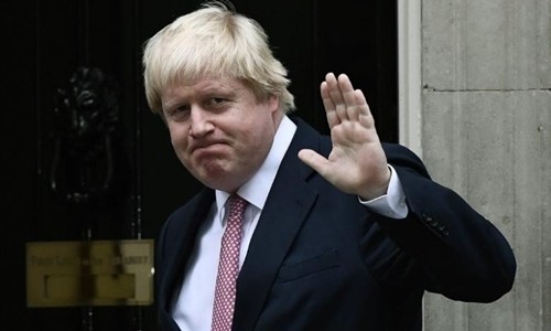 Ngoại trưởng Anh Boris Johnson. Ảnh: Reuters. 