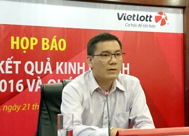 Ông Nguyễn Thanh Đạm, Phó Tổng giám đốc Vietlott.