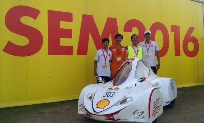 Việt Nam lần thứ 2 vô địch cuộc thi xe tiết kiệm nhiên liệu châu Á