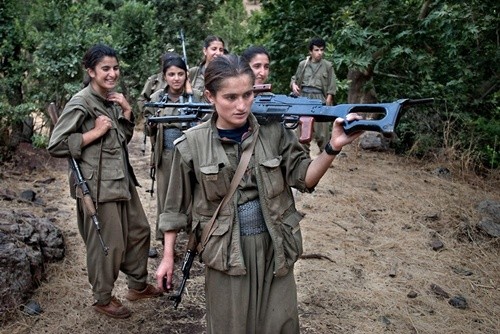 Những nữ chiến binh người Kurd