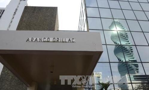 Tòa nhà trụ sở của Công ty luật "thiên đường trốn thuế" Mossack Fonseca tại thành phố Panama City ngày 3/4. Ảnh: AFP/TTXVN. 