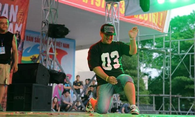 Giới trẻ Huế cháy hết mình với cuộc thi nhảy hip hop 