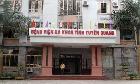 BV Đa khoa tỉnh Tuyên Quang. 