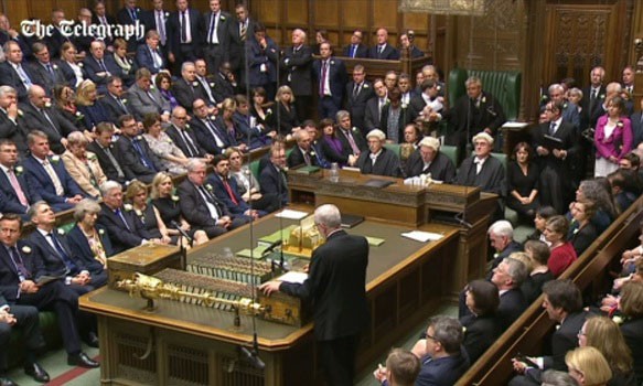 Quang cảnh buổi tưởng niệm nữ nghị sĩ Jo Cox tại Hạ nghị viện Anh.