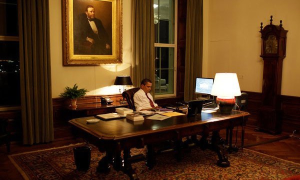 Tổng thống Barack Obama luôn dành thời gian buổi tối cho riêng mình.