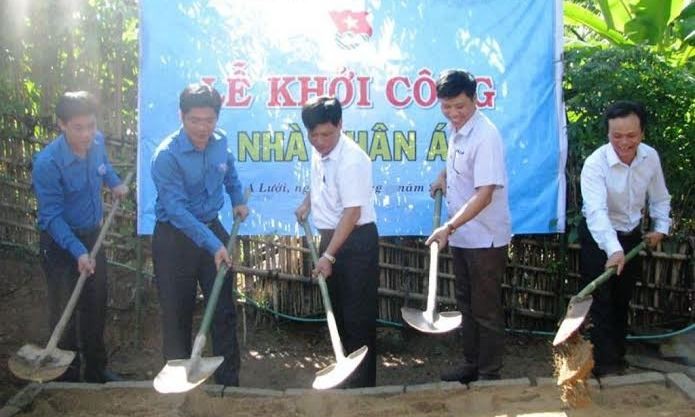 Tỉnh Đoàn TT-Huế khởi công xây nhà nhân ái cho dân vùng cao A Lưới. 