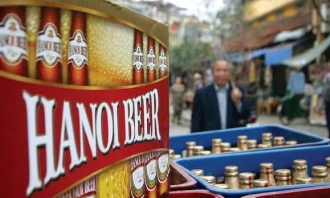 Bia Hà Nội, thương hiệu đã trở nên quen thuộc với nhiều người dân cả nước.