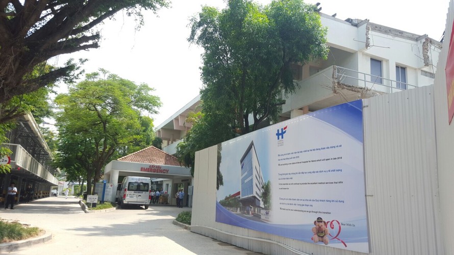 Bệnh viện Việt Pháp (Hà Nội) sẽ nâng từ 68 giường bệnh hiện nay lên 170 giường bệnh.