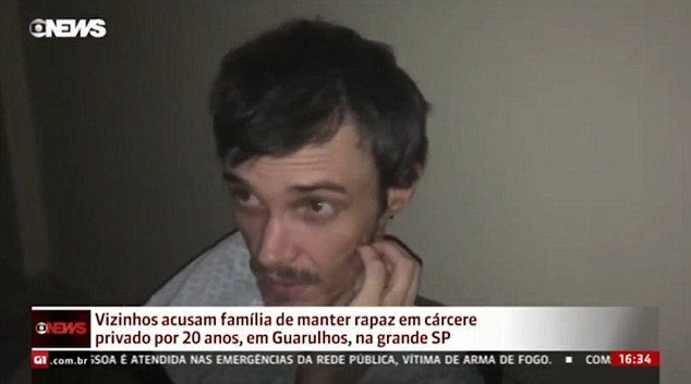 Armando de Andrade đang được điều trị trong bệnh viện sau khi thoát khỏi tầng hầm.