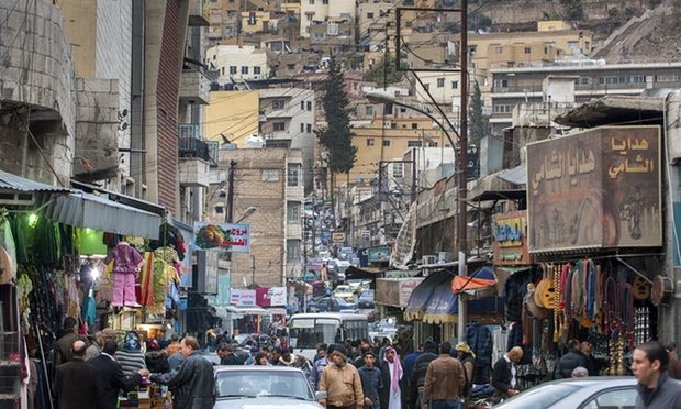 Một khu phố ở Jordan. Ảnh: Getty Image