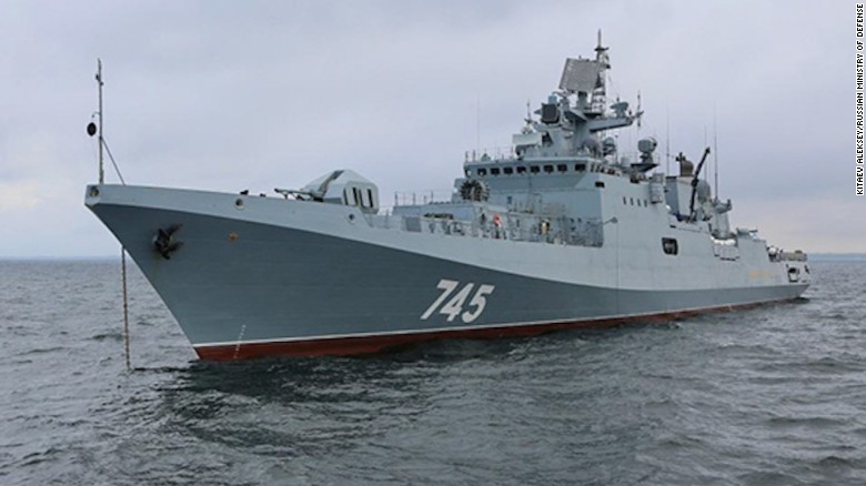 Chiến hạm Admiral Grigorovich.