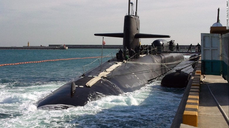 Tàu ngầm của Hải quân Mỹ. Ảnh: US Navy