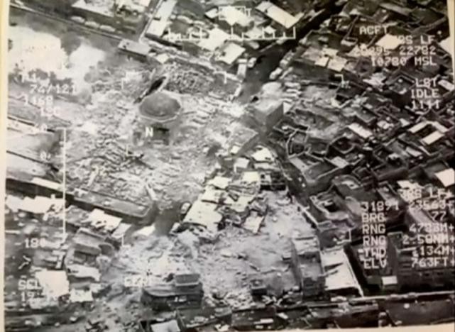 Hình ảnh các di tích cổ của Mosul bị phá hủy hoàn toàn do quân đội Iraq cung cấp.