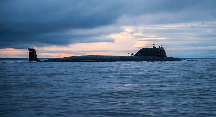Tàu ngầm hạt nhân đa nhiệm Severodvinsk. Ảnh: Oleg Kuleshov