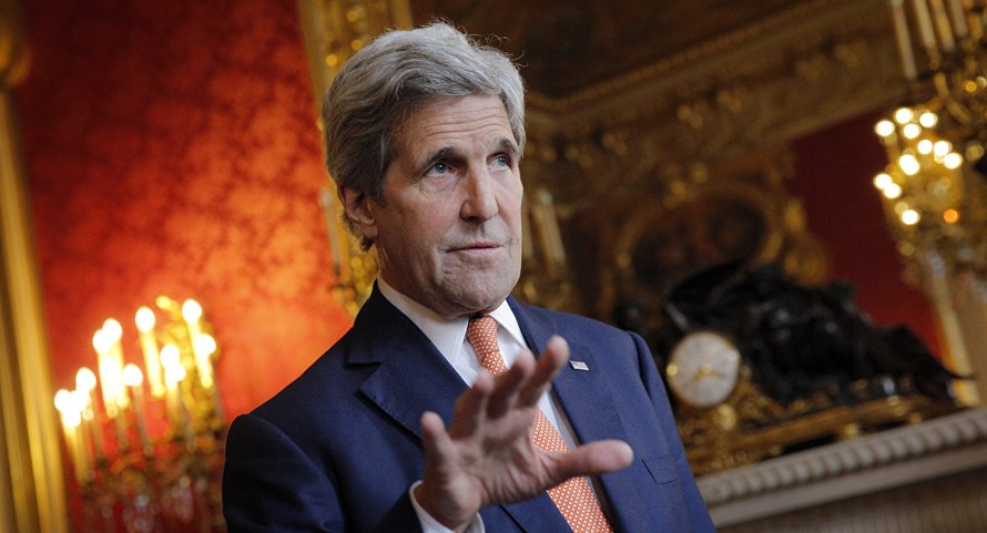 Cựu Ngoại trưởng Mỹ John Kerry. Ảnh: AP