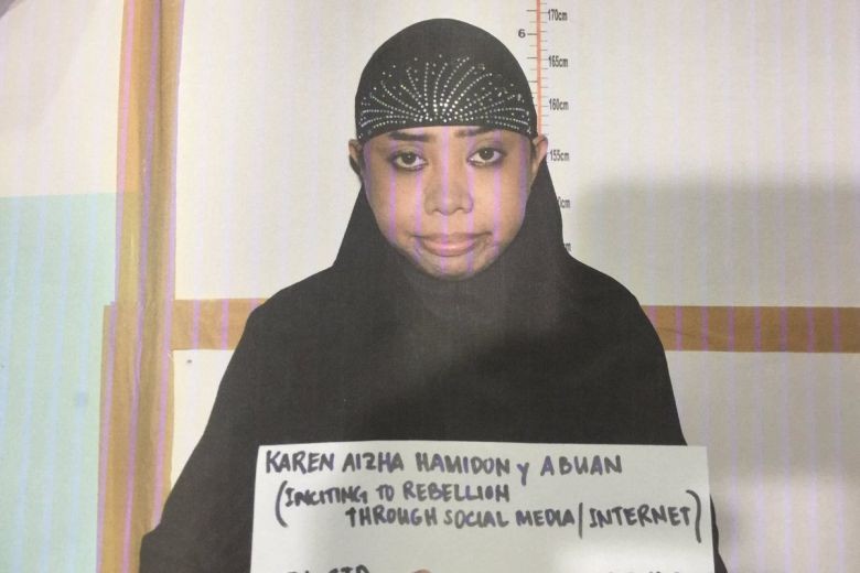 Nghi phạm Karen Aizha Hamidon. Ảnh: Cục Điều tra Quốc gia Philippines