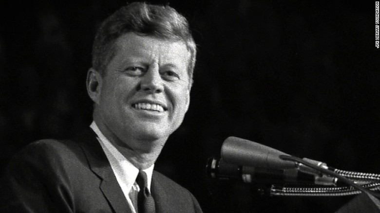 Cựu Tổng thống Mỹ John F. Kennedy.