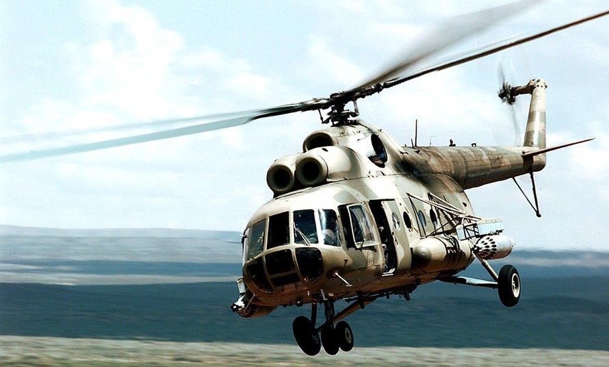 Trực thăng vận tải Mil Mi-8. Ảnh minh họa