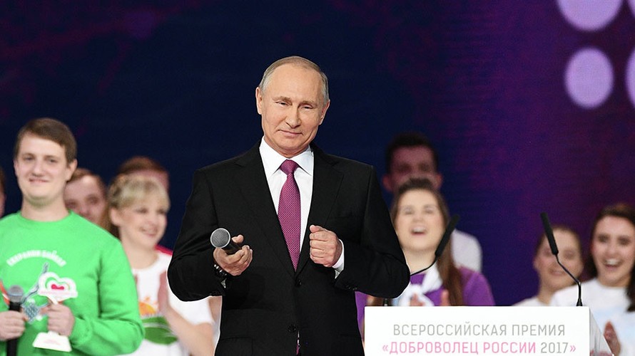 Tổng thống Nga Vladimir Putin sẽ tái tranh cử vào năm 2018. Ảnh: Sputnik