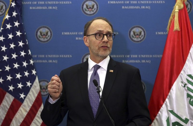 Đại sứ Mỹ tại Iraq Douglas Silliman. Ảnh: AP