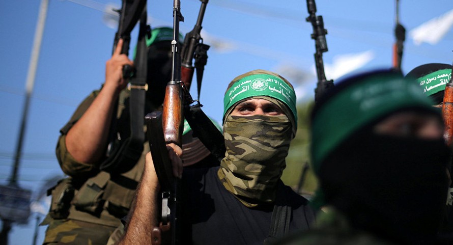 Các tay súng Hamas. Ảnh: Reuters