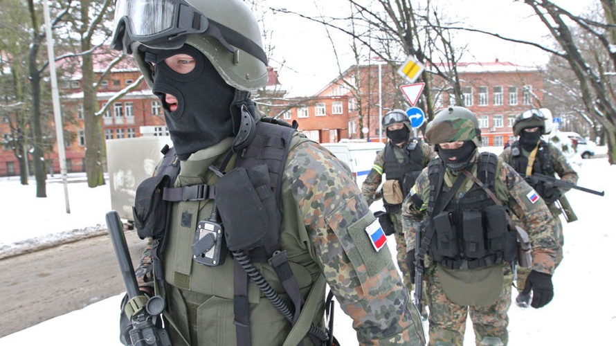 Các thành viên thuộc Cơ quan An ninh Liên bang Nga (FSB). Ảnh: Sputnik
