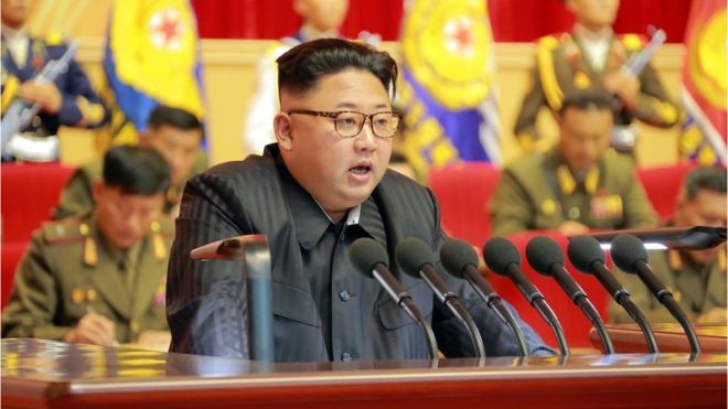 Chủ tịch Triều Tiên Kim Jong-un chưa phản hồi gì về việc ông Trump đồng ý lời mời gặp mặt trực tiếp của ông. Ảnh: KCNA