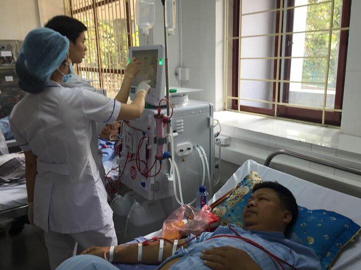 Bệnh viện Đa khoa tỉnh Hòa Bình chạy thận trở lại