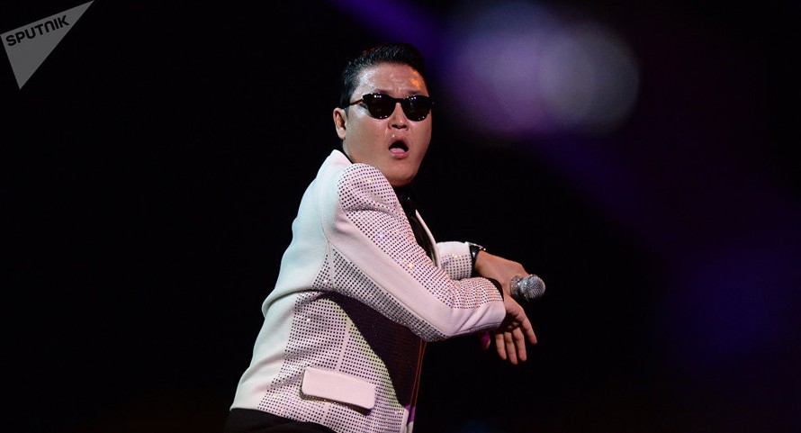Nam ca sĩ Psy nổi tiếng với Gangnam Style. Ảnh: Sputnik