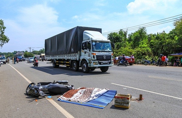 Hiện trường vụ tai nạn