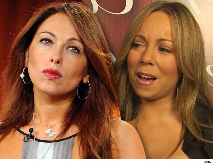 Nữ quản lý cũ Stella Bulochnikov Stolper (trái) kiện diva Mariah Carey quấy rối tình dục.