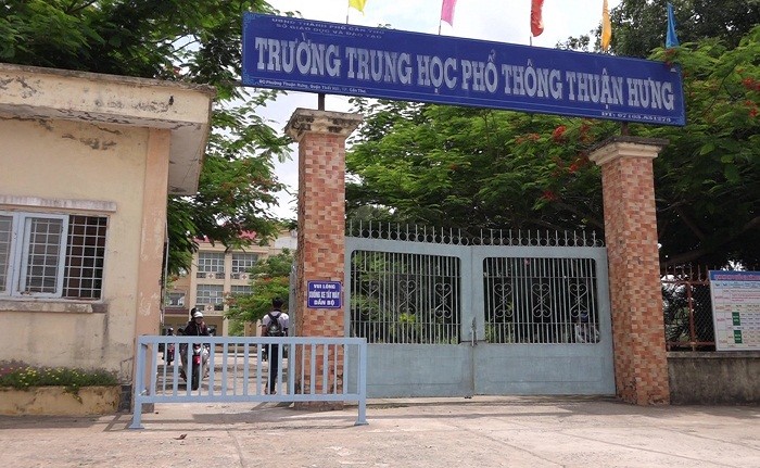 Điểm thi Trường THPT Thuận Hưng (quận Thốt Nốt, TP. Cần Thơ) nơi có trường hợp thí sinh bị tai nạn được hỗ trợ đặc biệt.